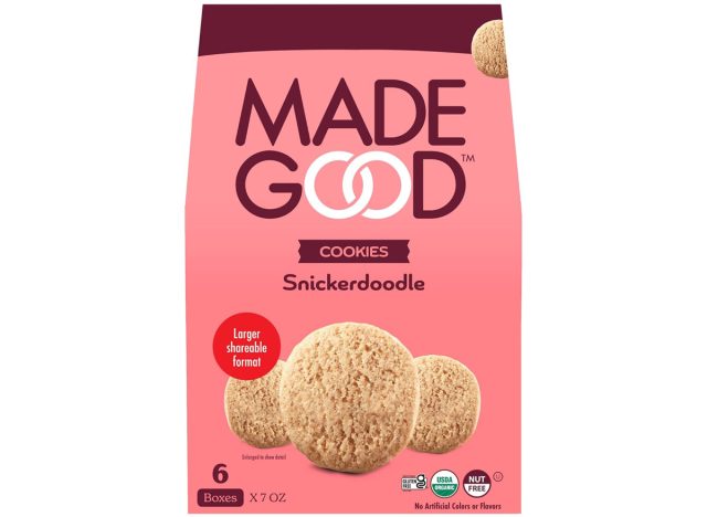 MadeGood Snickerdoodle Cookies