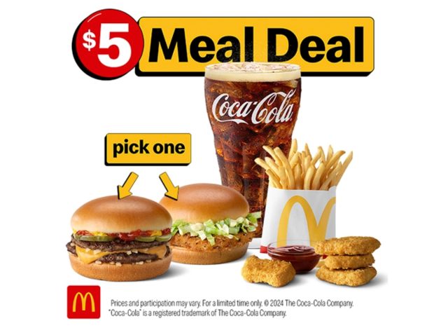 mcdonald's $5 meal deal