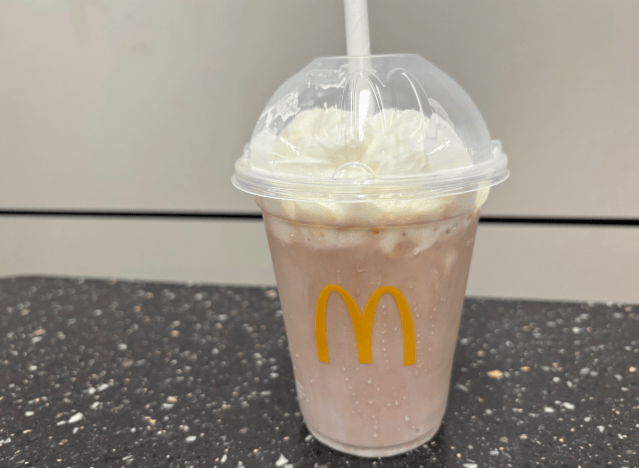 mcdonalds chocolate shake