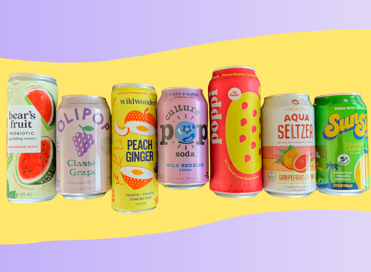 prebiotic and probiotic soda taste test