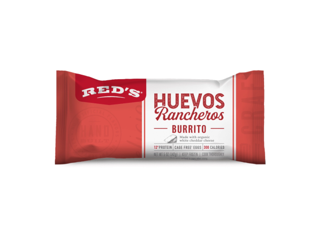 a red's huevos rancheros burrito