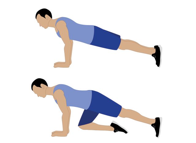 Pilates - Plank Knee Tucks