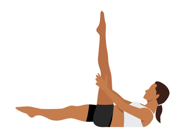 PIlates - Single Leg Stretch