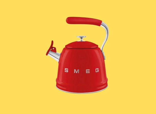 SMEG Retro Stovetop Whistling Kettle