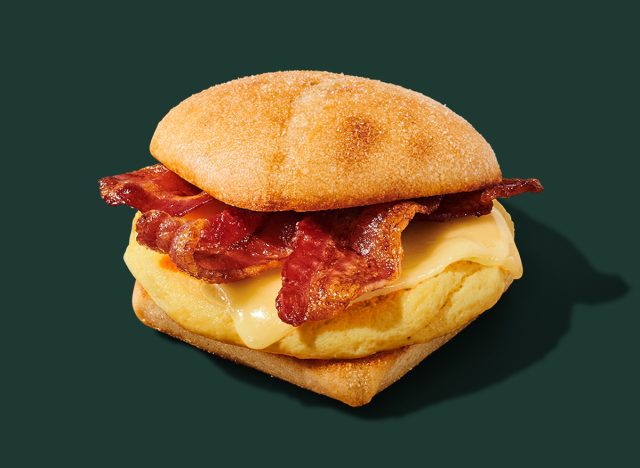 Starbucks Bacon, Gouda & Egg Sandwich