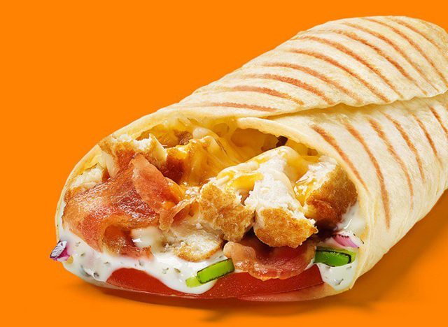 Subway Chicken & Bacon Ranch Wrap