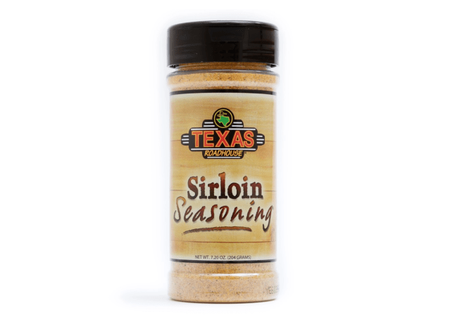 bottle of texas roadhouse sirloin seasoning