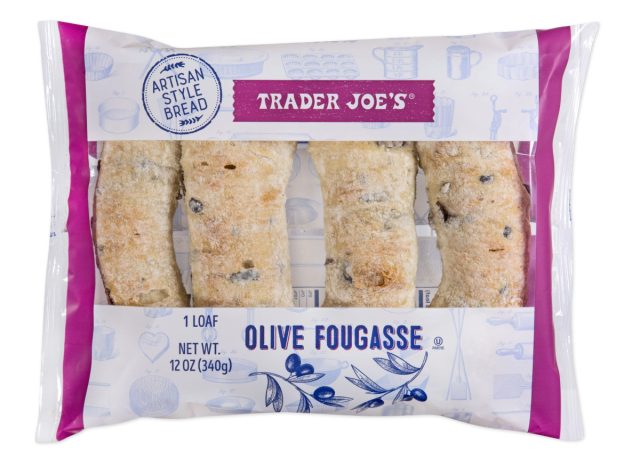 trader joe's olive fougasse