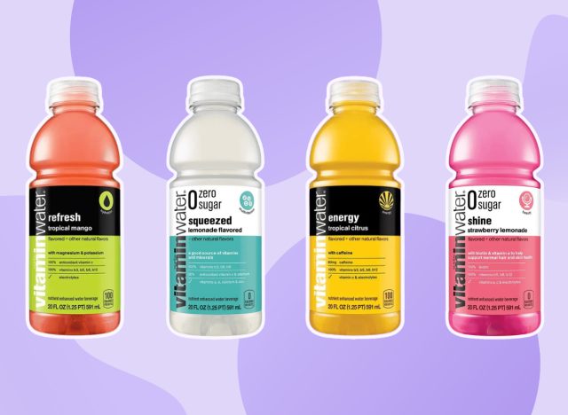 vitamin water and vitamin water zero