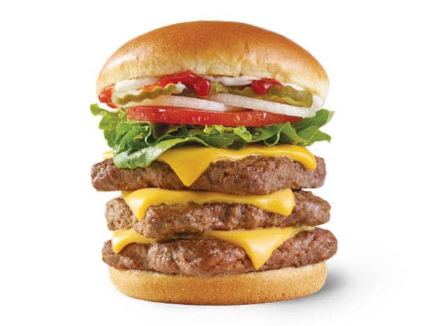 Wendy's Dave's Triple Burger