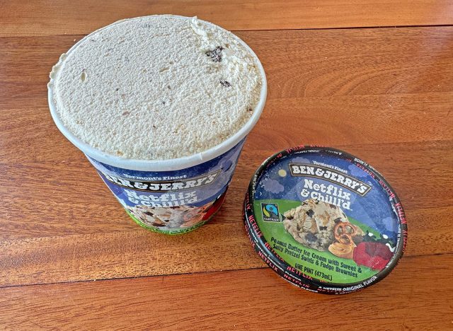 A pint of Ben & Jerry's Netflix & Chill'd ice cream