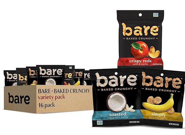 Bare Baked Crunchy, Fruit Variety Pack