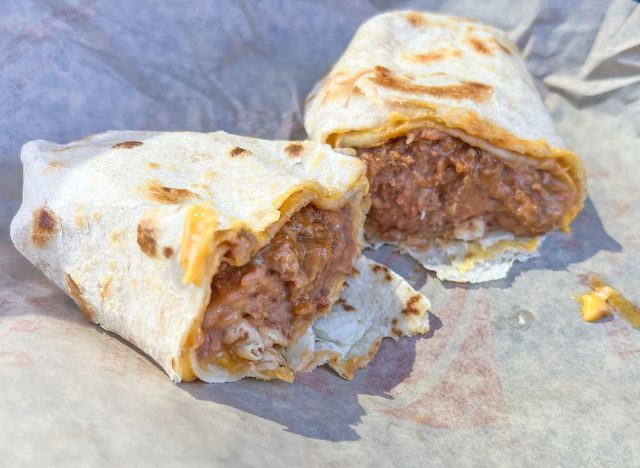 The Beefy 5-Layer Burrito at Taco Bell