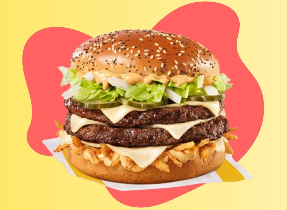 McDonald's New Big Arch Burger, Tasted & Reviewed in 2024