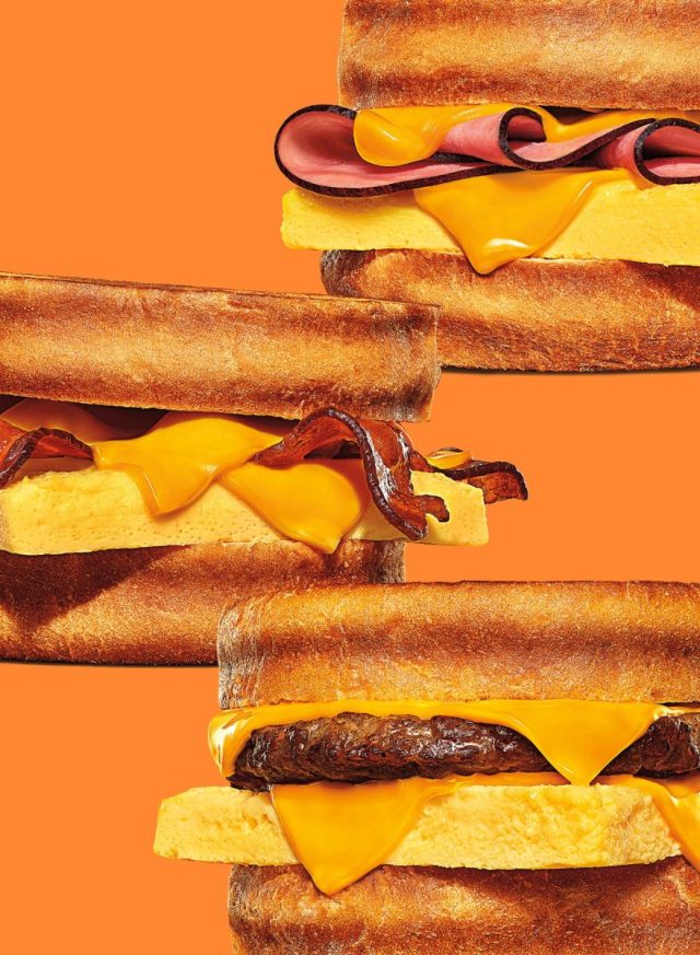 Burger King Cheesy Breakfast Melts