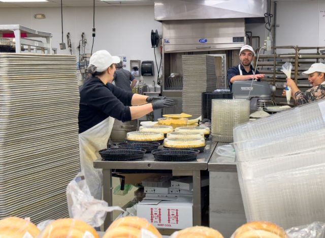 Costco bakery workers