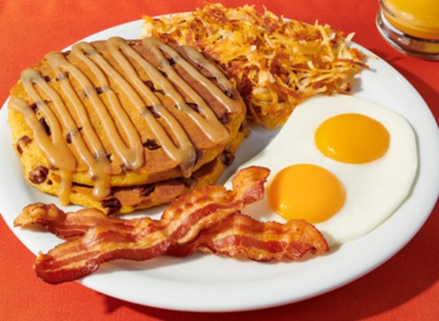 Denny's Pumpkin Pecan Pancakes