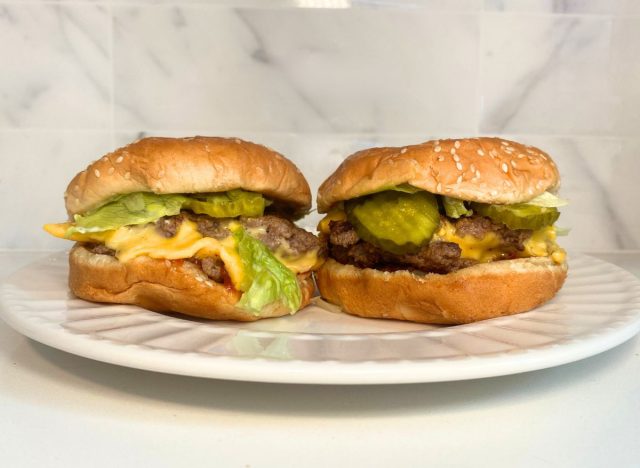 Five Guys cheeseburgers