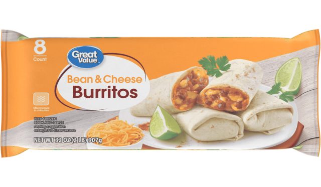 Great Value Bean & Cheese Burritos