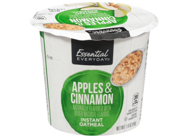 Everyday Essentials apple cinnamon oatmeal cup