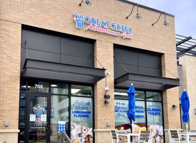 The Great Greek Mediterranean Grill exterior