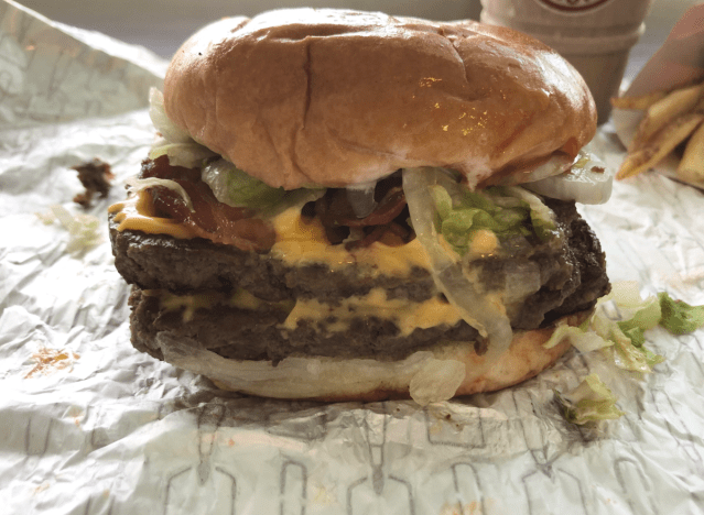 wendy's big bacon triple