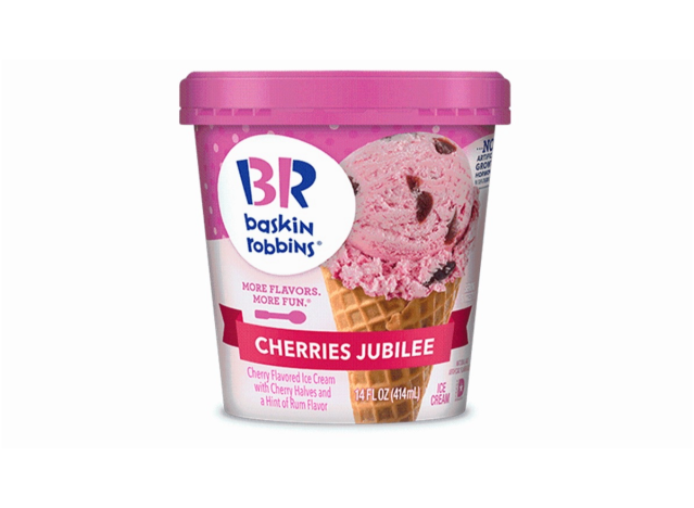 baskin robbins cherries jubilee