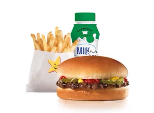 Carl's Jr. Hamburger Kid's Meal 