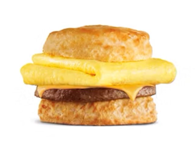 Carl's Jr. Sausage, Egg & Cheese Biscuit