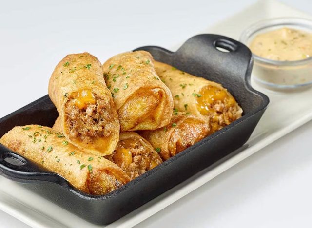 Cheesecake Factory Cheeseburger Spring Rolls