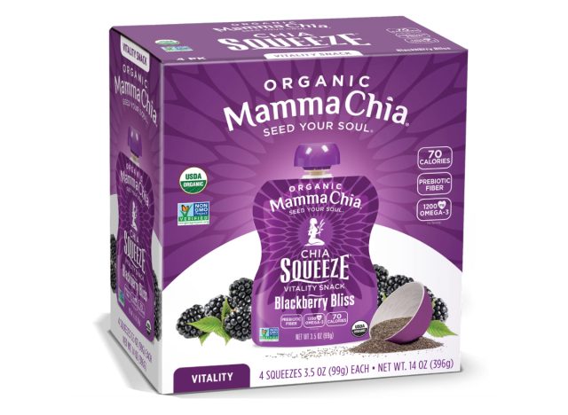 organic chia squeezes