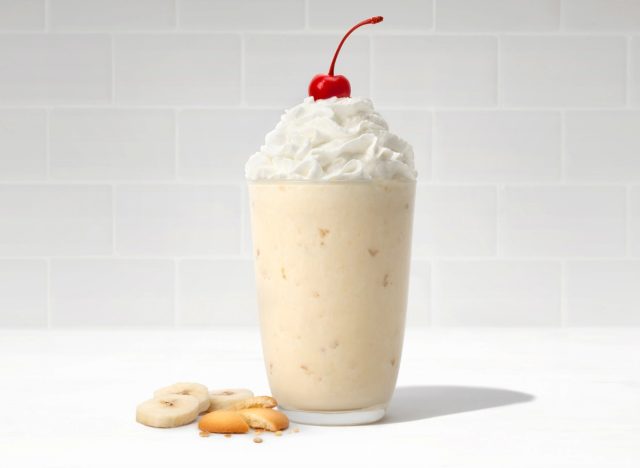 chick-fil-a banana pudding milkshake