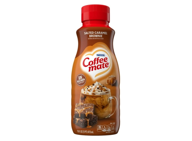 coffee mate salted caramel brownie creamer