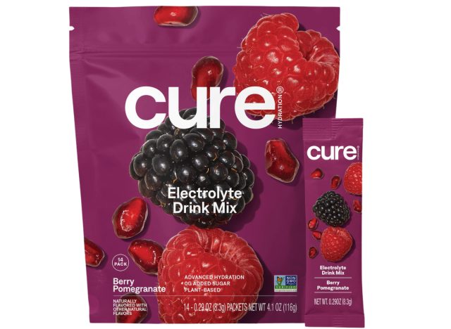 cure hydration electrolyte berry pomegranate