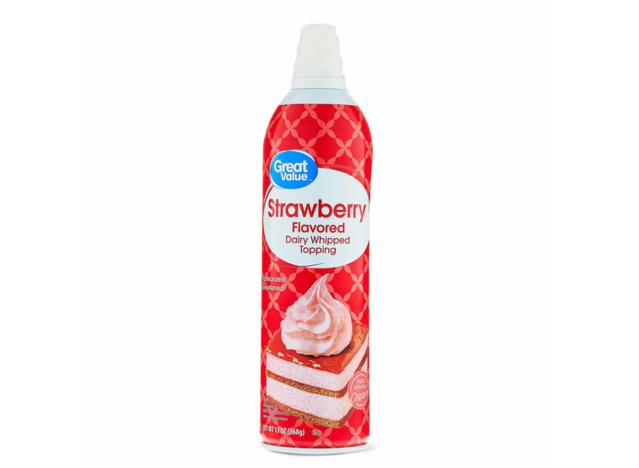 great value strawberry whipped cream