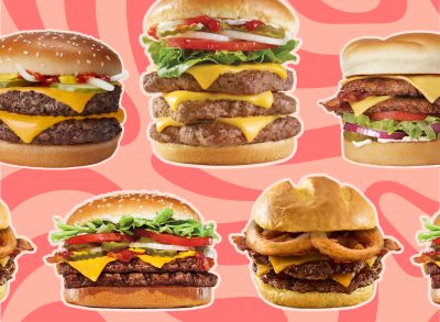 25 Fast-Food Burgers, Ranked by Calories