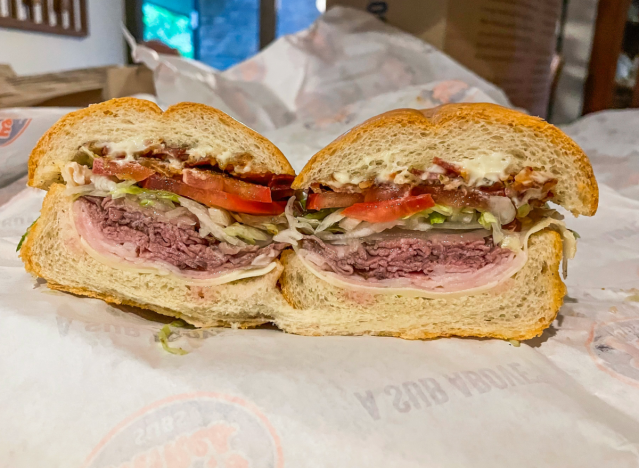 Roast beef from Jersey Mike