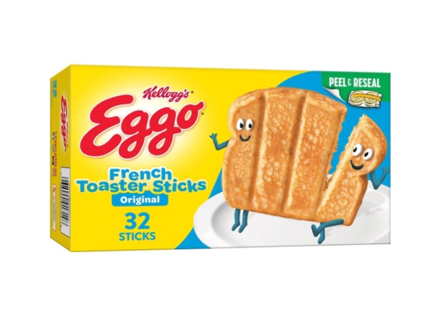 a box of eggo french toast sticks