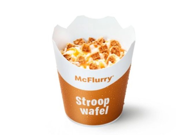 mcdonald's stroopwafel mcflurry