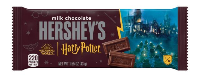 harry potter milk chocolate bar