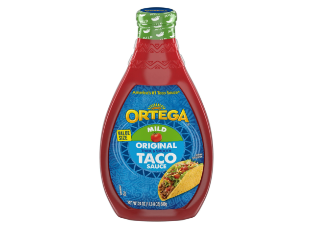 ortega mild taco sauce value size bottle