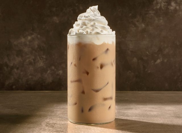 Panera Bread Iced Caramel Latte