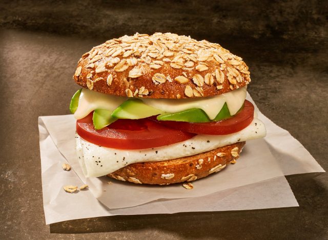 Panera Garden Avo & Egg White Sandwich