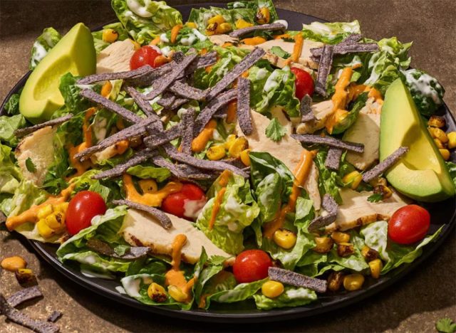 Panera Southwest Chicken Ranch Salad