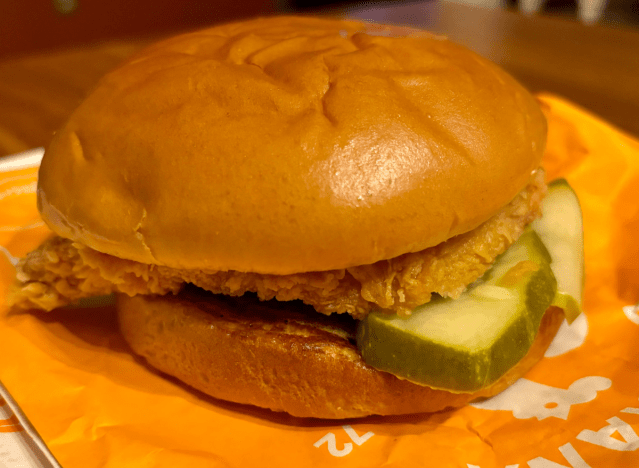 popeyes chicken sandwich