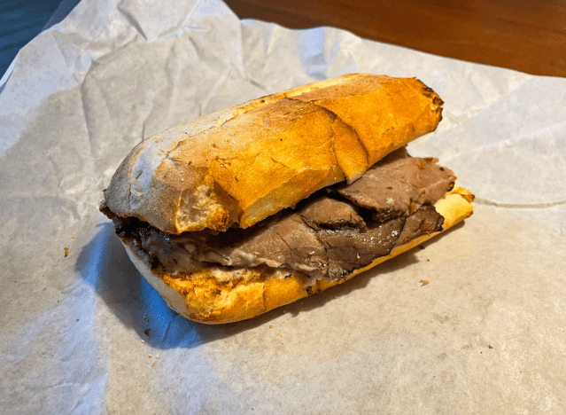 Potbelly roast beef