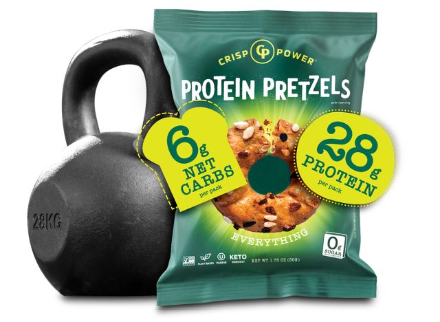 Crisp Power High Protein Pretzel Crisps