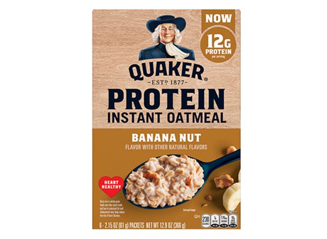 Quaker Protein Instant Oatmeal Banana Nut 