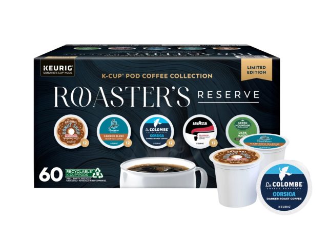 roaster's reserve k-cup pods