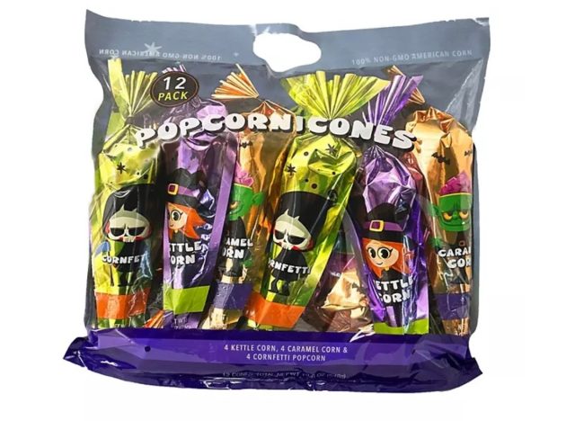 sam's club halloween popcorn cones